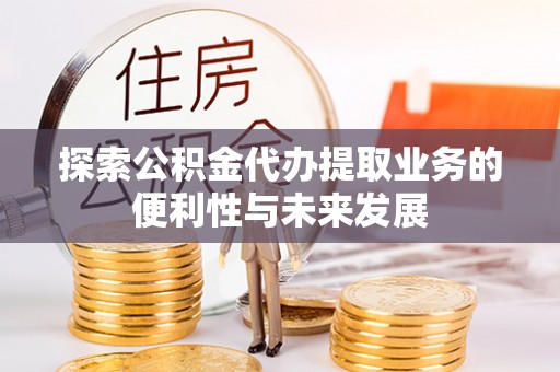 壤塘探索公积金代办提取业务的便利性与未来发展