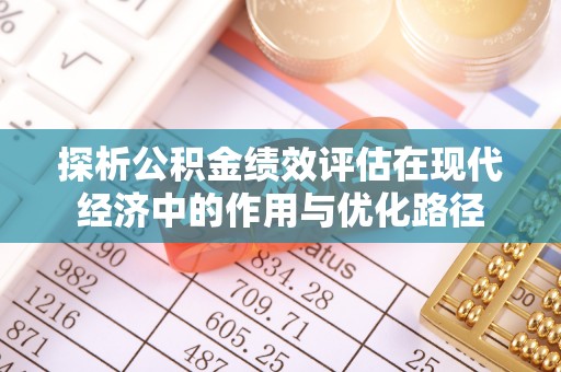 壤塘探析公积金绩效评估在现代经济中的作用与优化路径