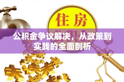 壤塘公积金争议解决，从政策到实践的全面剖析
