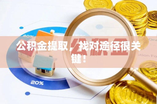 壤塘公积金提取，找对途径很关键！