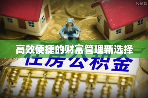 壤塘高效便捷的财富管理新选择
