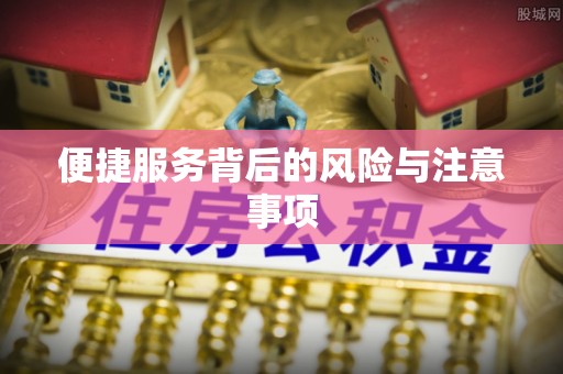 壤塘便捷服务背后的风险与注意事项